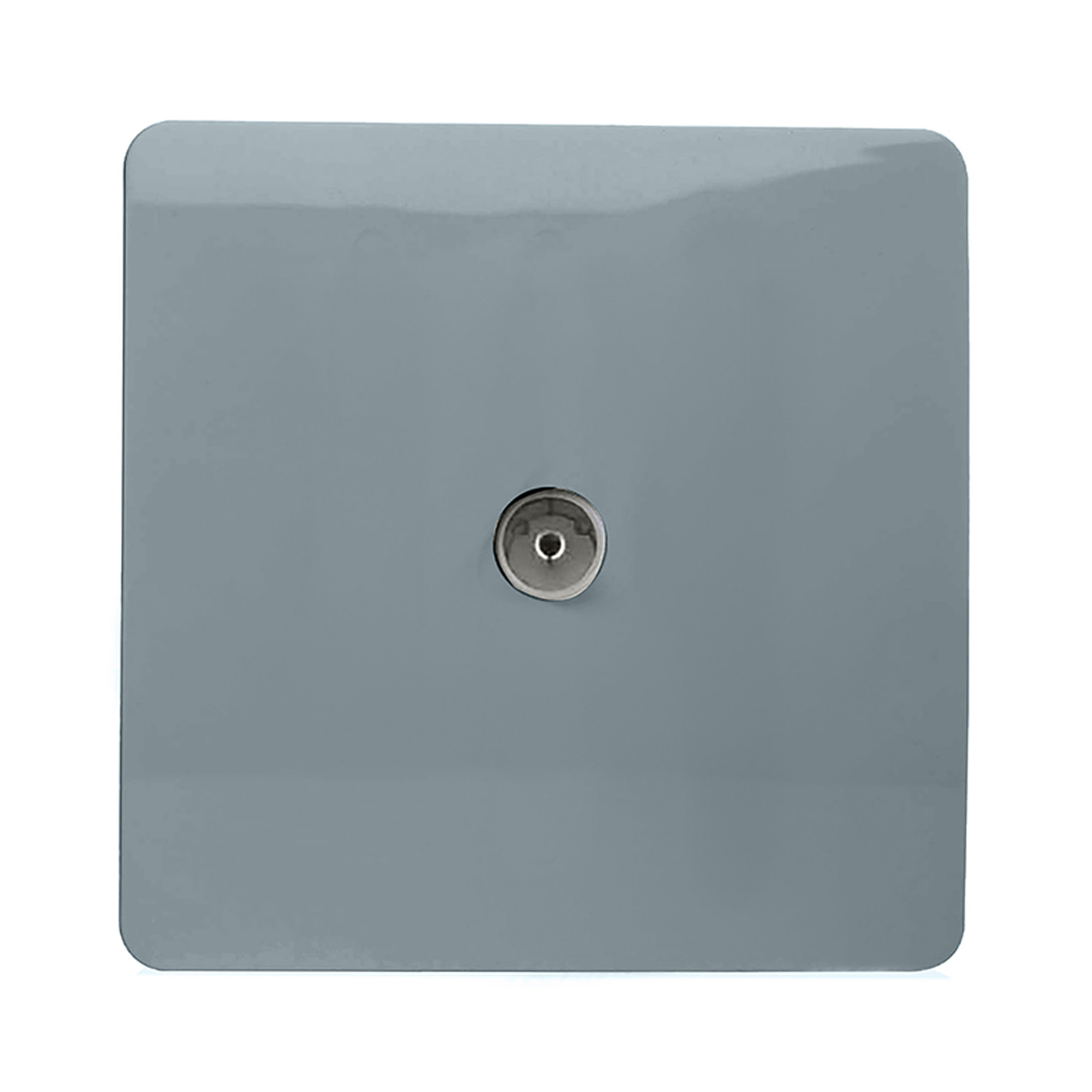 ART-TVSCG  TV Co-Axial 1 Gang Cool Grey